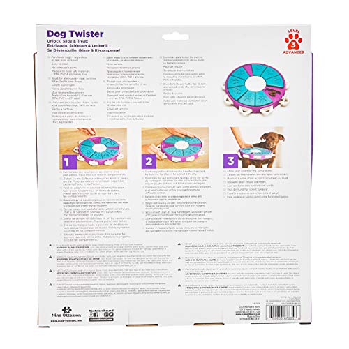 Nina Ottosson Dog Twister Interactive Treat Puzzle Toy
