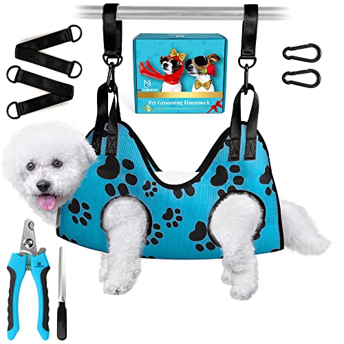 Cozy Dog Grooming Hammock - Cat & Dog Harness