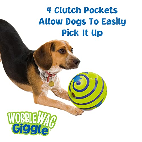 Wobble Wag Giggle Ball - Fun Interactive Pet Toy