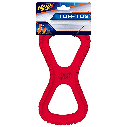 Nerf Dog Rubber Tug Toy - Interactive Texture