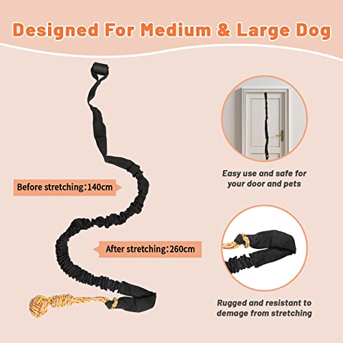 Interactive Dog Bungee Toy for Solo Play