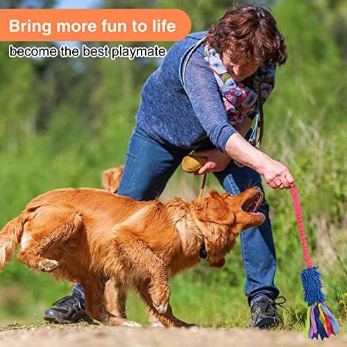 Strong Squeaky Dog Tug Toy: Ideal for Puppy Training