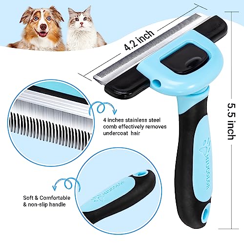 Effective Pet Grooming Brush: Up to 95% Shedding Reduction