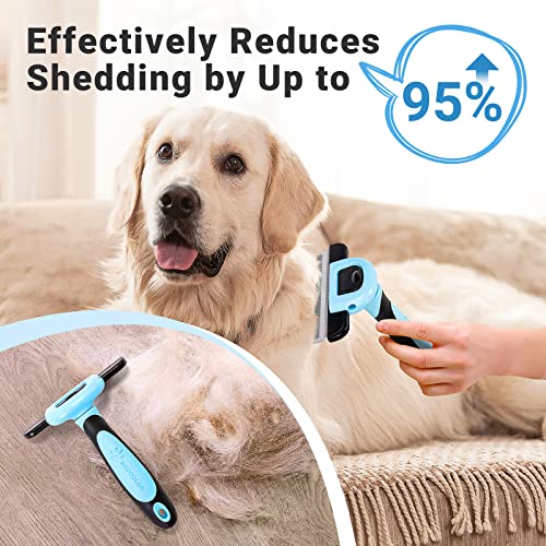 Effective Pet Grooming Brush: Up to 95% Shedding Reduction