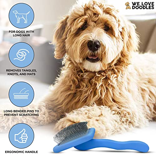 Doodles Dog Slicker Brush: Best for Long Haired Dogs