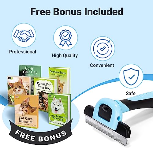 Effective Pet Grooming Brush: Up to 95% Shedding Reduction