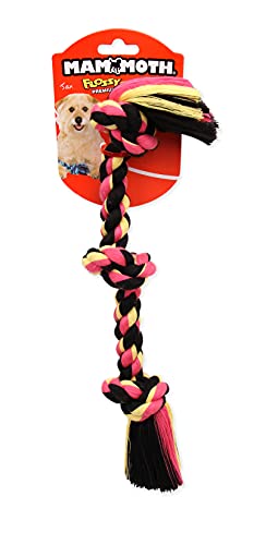 Colorful Mammoth Flossy Chews Rope Tug Toy for Dogs
