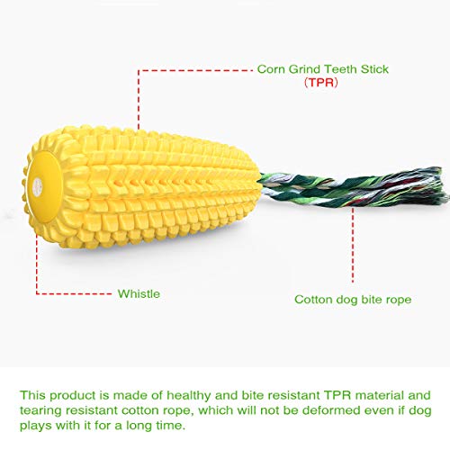 Indestructible Squeaky Dog Chew Toy for Aggressive Chewers