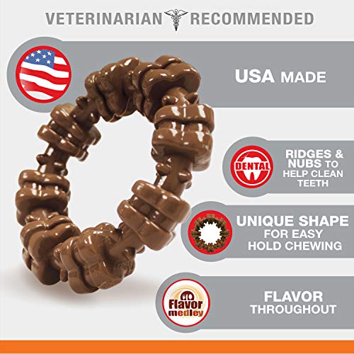 Durable Chew Ring Toy for Aggressive Chewers - Flavorful