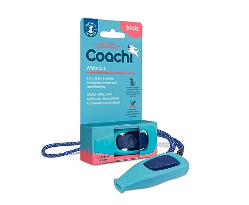 2-in-1 Dog Training Whistle and Clicker