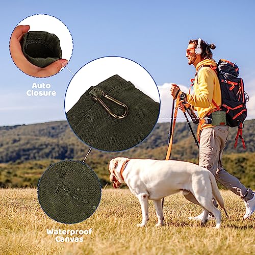 Small Dog Treat Pouch Kit with Clicker & Whistle