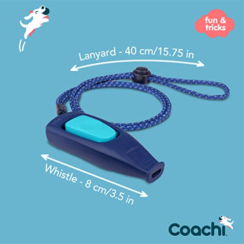 2-in-1 Dog Training Whistle and Clicker