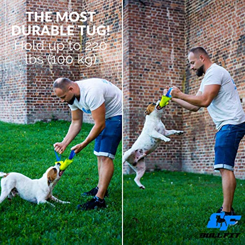 Durable Dog Bite Tug Toy - Strong Handles, Handmade