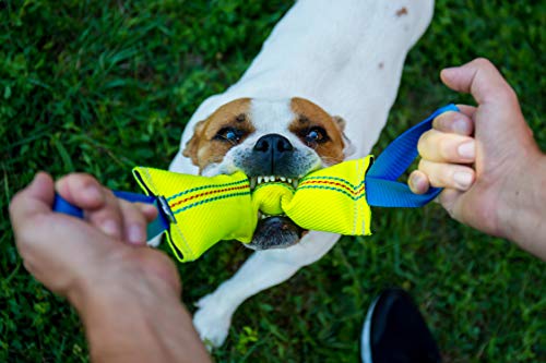Durable Dog Bite Tug Toy - Strong Handles, Handmade