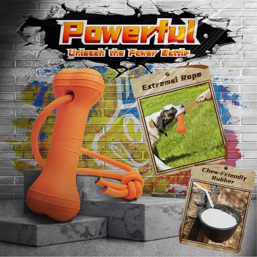 Indestructible Dog Chew Toys Set for Aggressive Chewers