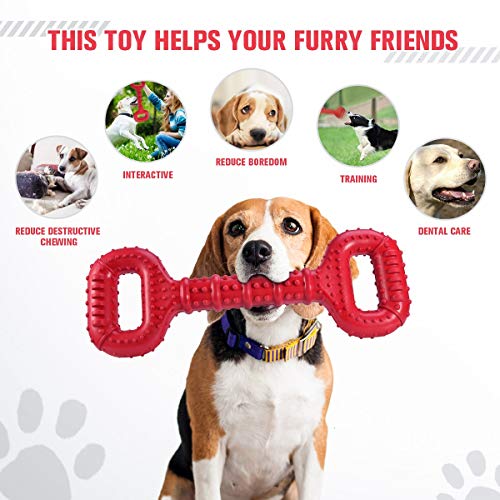 Durable Dog Tug Toy for Aggressive Chewers, 15-inch