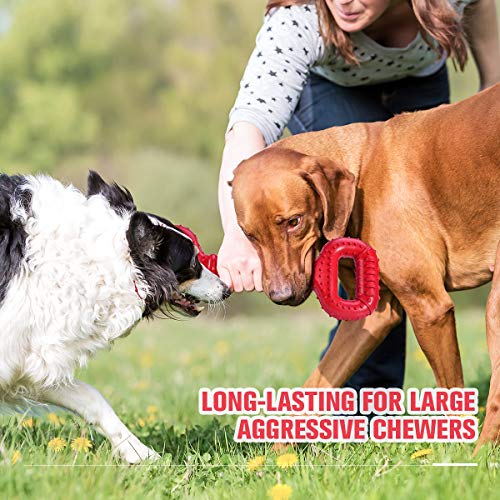 Durable Dog Tug Toy for Aggressive Chewers, 15-inch