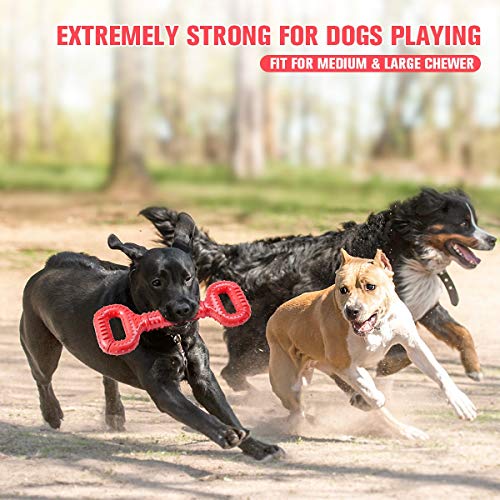 Durable Dog Tug Toy for Aggressive Chewers, 15-inch