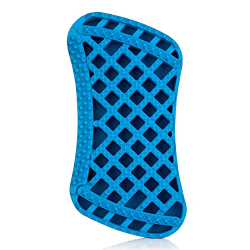 Furbliss Blue Multi-Functional Silicone Brush for Small Pets