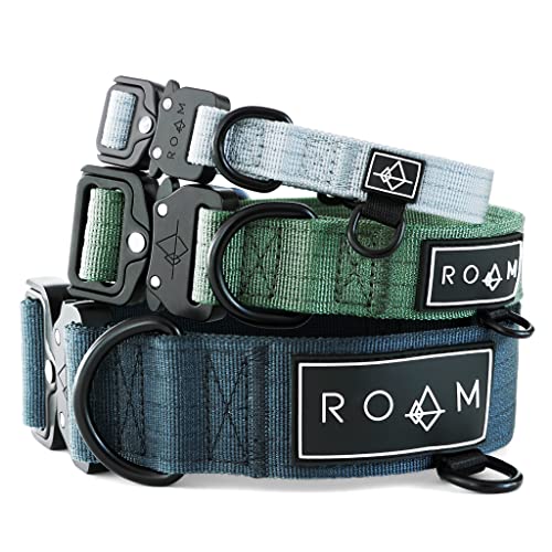 ROAM Premium Adjustable Dog Collar - Heavy Duty