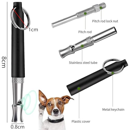 6 Pack Dog Whistle - Stop Neighbor's Barking!