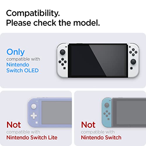 Nintendo Switch OLED - Spigen Tempered Glass Screen Protector