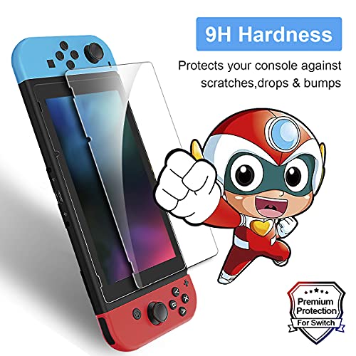 iVoler 3-Pack Nintendo Switch Tempered Glass Screen Protector