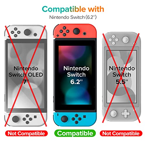 iVoler 3-Pack Nintendo Switch Tempered Glass Screen Protector