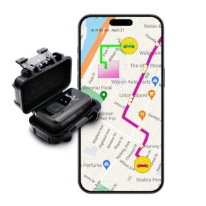 Compact GPS Tracker with Water-Resistant Case