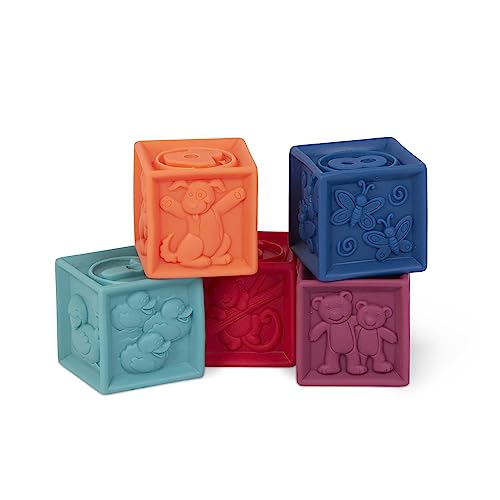 Educational One Two Squeeze Building Blocks for Babies