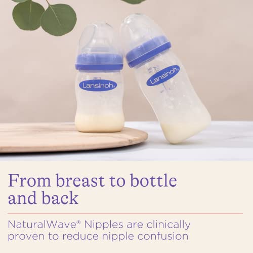 Lansinoh Baby Bottles with Slow Flow Nipples