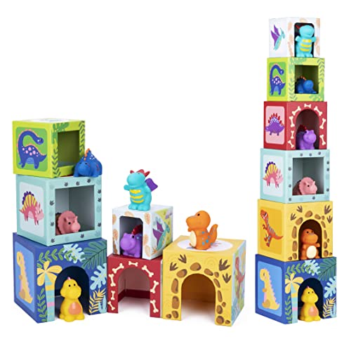 Dinosaur Sorting & Stacking Toys for Babies