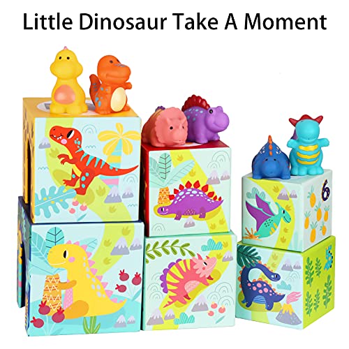 Dinosaur Sorting & Stacking Toys for Babies