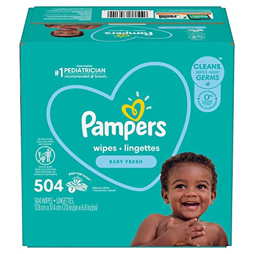 Pampers Baby Fresh Wipes, 7X 504 count