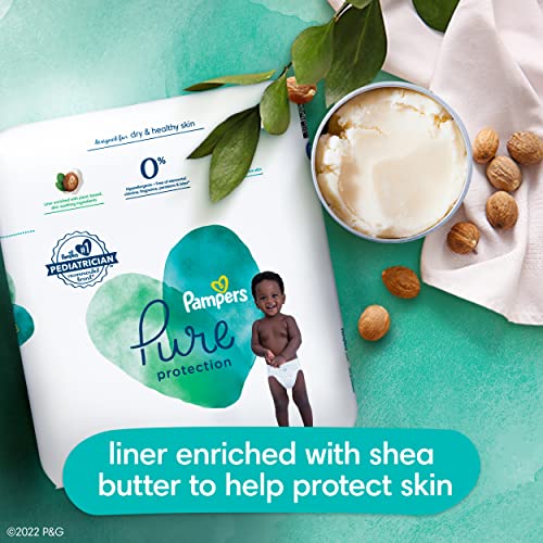 Pampers Pure Diapers, Size & Count Options
