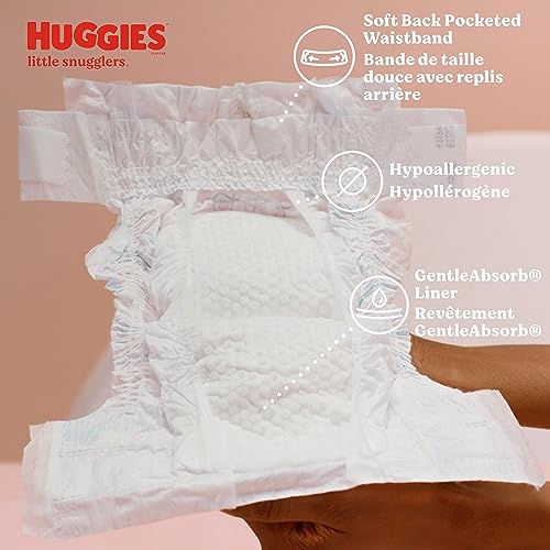 Huggies Little Snugglers Newborn Diapers, Select Quantity