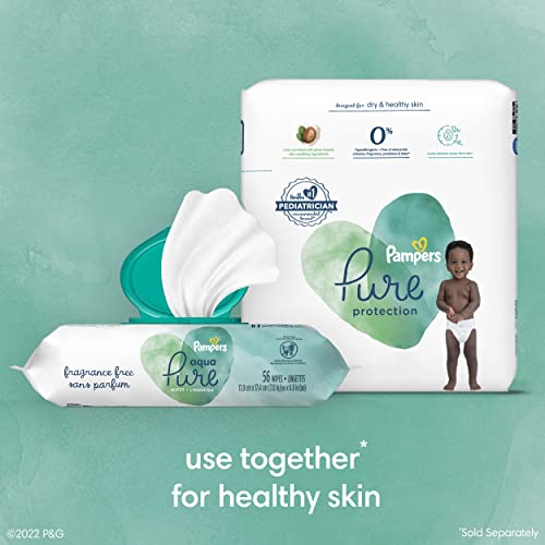 Pampers Pure Diapers, Size & Count Options
