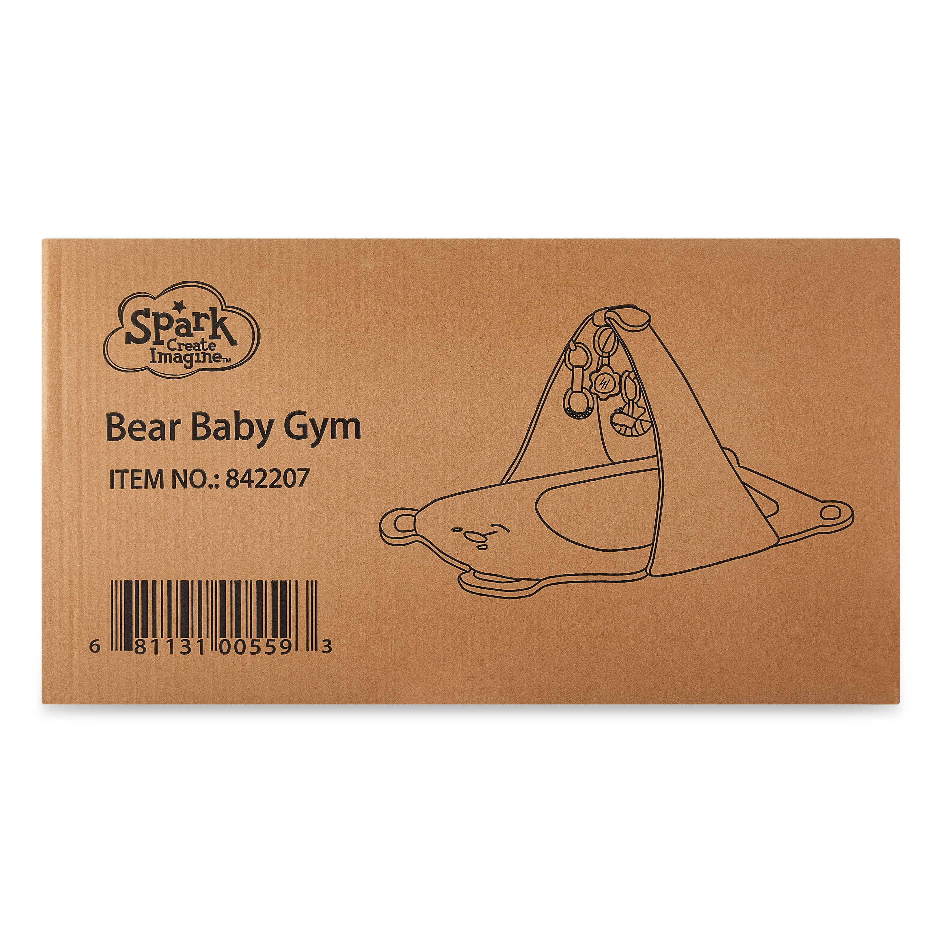 Bear Activity Play Mat Gym for Babies