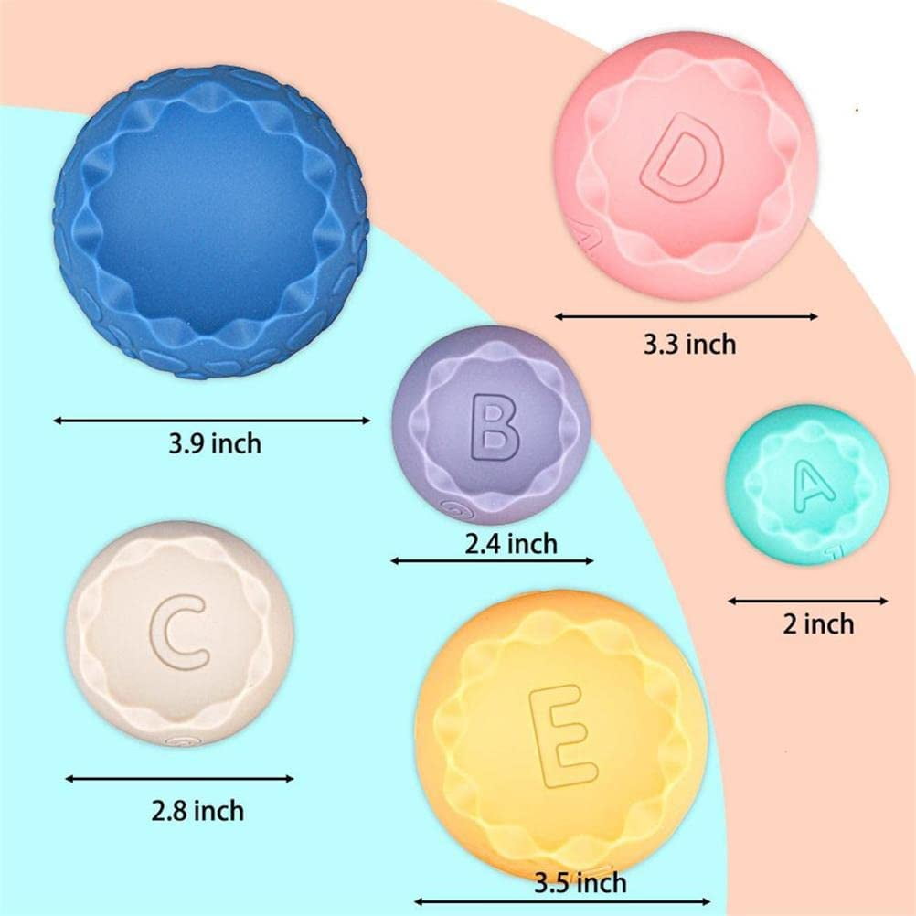 Montessori Stacking Balls - 6pcs