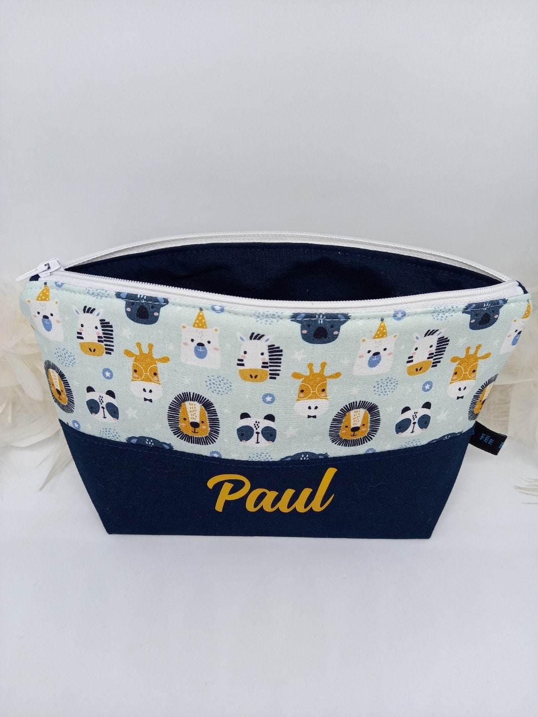 Custom Lion Baby Toiletry Bag