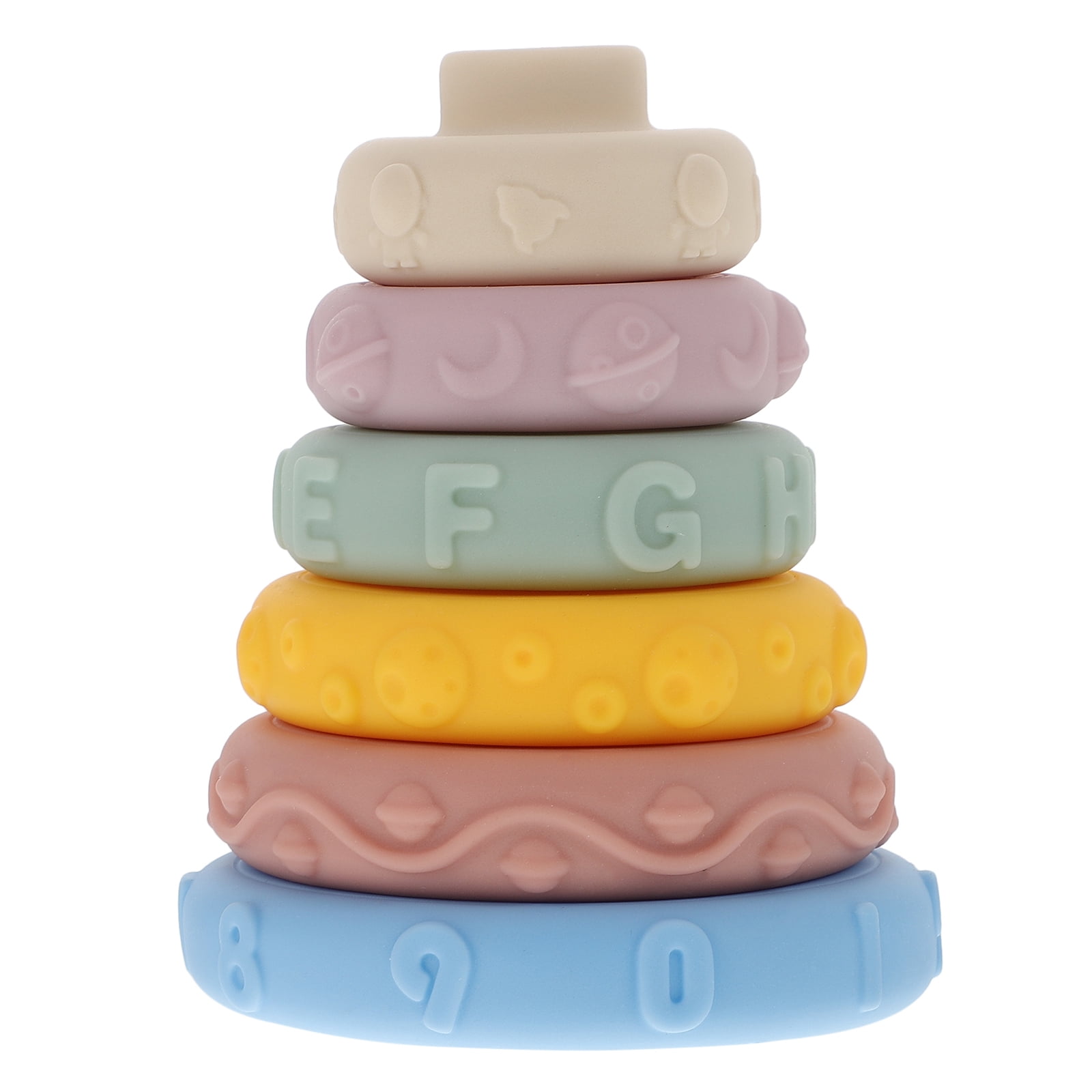 NUOLUX Baby Stacking Rings for Learning & Teething