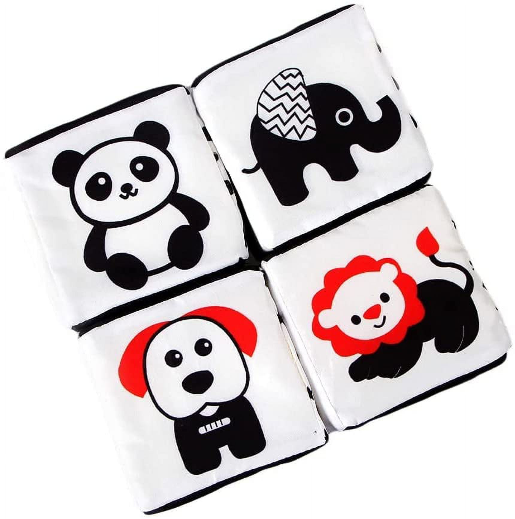 YINYUE Soft Black & White Baby Blocks