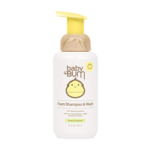 Natural baby shampoo and wash, foam, 355 ml