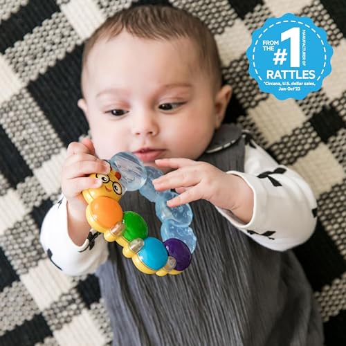 Baby Einstein Teether-pillar for Teething, 3+ Months