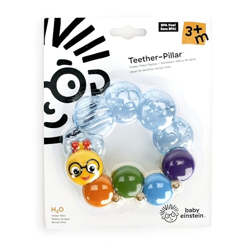 Baby Einstein Teether-pillar for Teething, 3+ Months