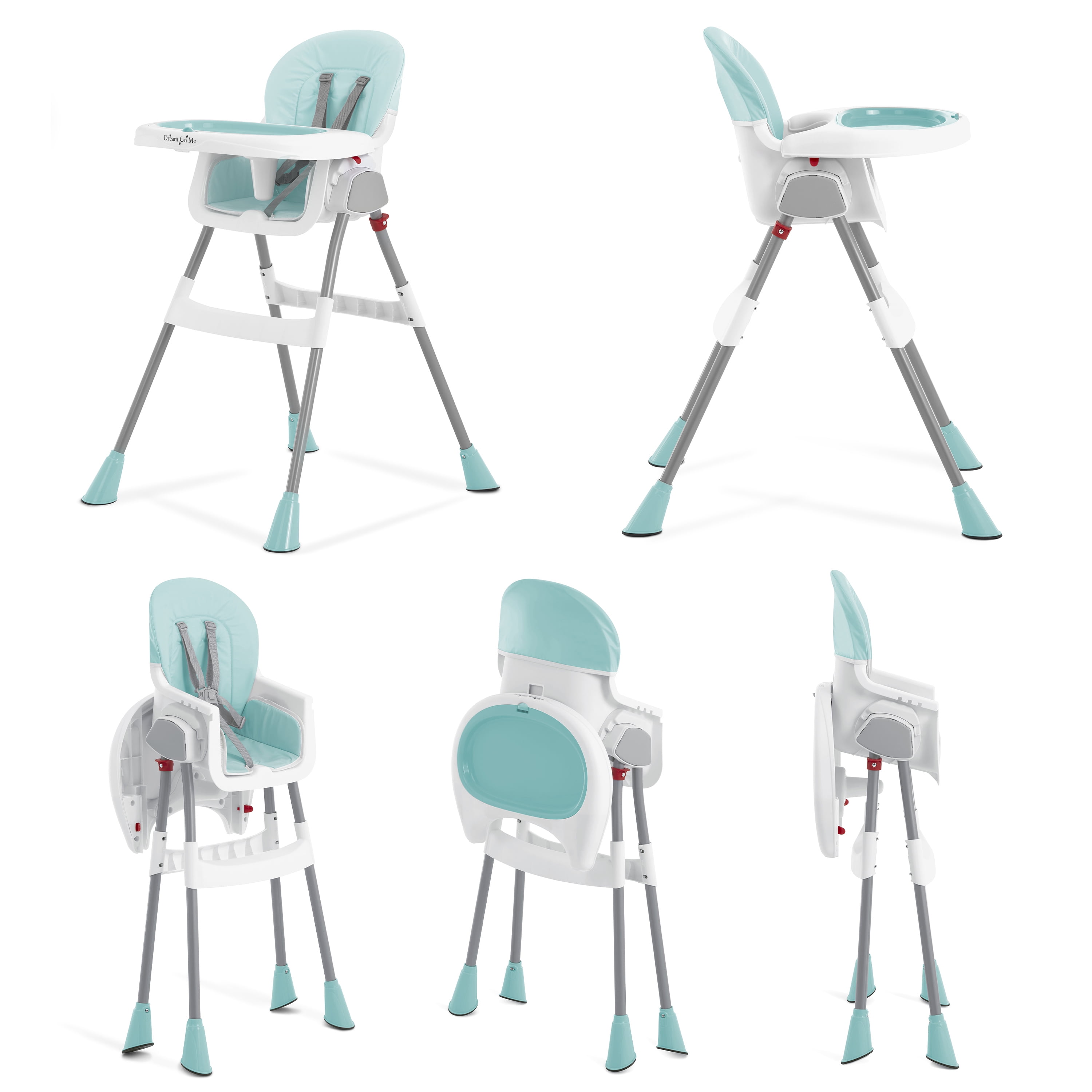 Portable Aqua High Chair, 2-in-1 Design