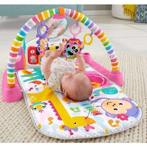 Fisher-Price Piano Gym - Pink/Yellow/White