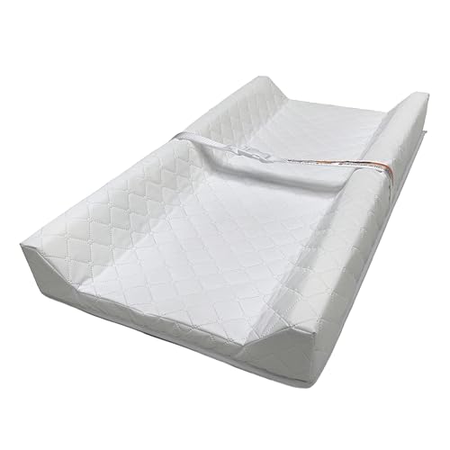Summer Infant Contoured Changing Pad, 16” x 32”, White