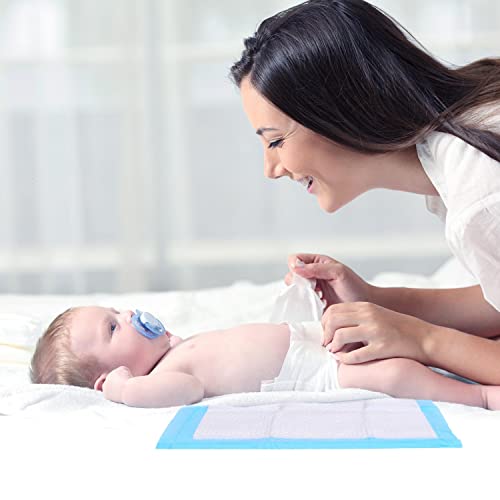 100 pack waterproof diaper changing pads for babies