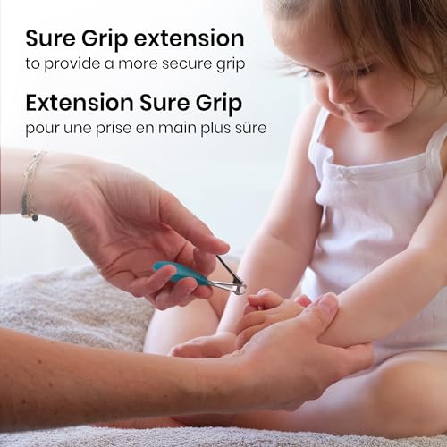 Fold-Up Nail Clipper, Arctic Blue, 2-Pack